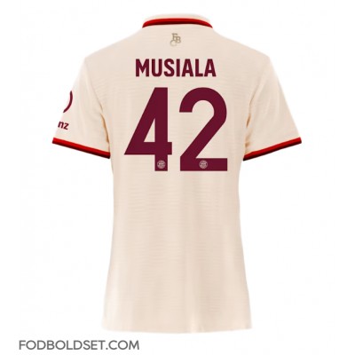Bayern Munich Jamal Musiala #42 Tredjetrøje Dame 2024-25 Kortærmet Bayern Munich Jamal Musiala #42 Tredjetrøje Dame 2024-25 Kortærmet